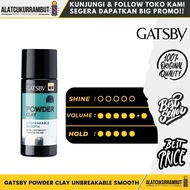 GATSBY Powder Clay Unbreakable Smooth Hair Powder Hairpowder 20 gr