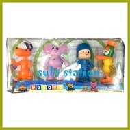 ∵ ∩ ↔ POCOYO PATO ELLY LOULA SLEEPY BIRD COLLECTIBLE CHARACTER TOY FIGURES CAKE TOPPER