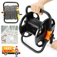 ⭐[Sg Seller] Water Hose Reel Set With Fittings 20 Meter Garden Hose Reel Set Portable Agriculture Home Garden Accessory With Nozzle Yard Easy Storage Reel Spray Set Watering Hose Car Wash