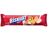 BISKUAT SANDWICH ROLL STAWRBERRY & VANILLA 105GR