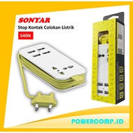 Sonyar S40N Universal 4 USB Port EU Plug 1.5M Power Outlet