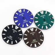 [2025] New Style 7S26 Movement Dial Diameter 28.5mm Luminous Wave Pattern Dial Dial Modification Acc