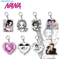 ALLGOODS NANA Acrylic Keychain, Acrylic Anime NANA NANA Keyring, Key Holder Osaki Ai Yazawa Serizawa