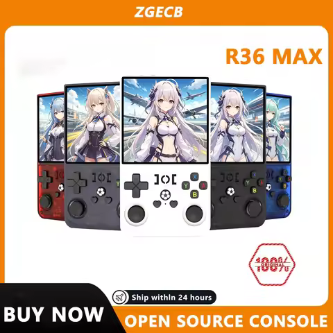 FLLAPT R36 Max 64gb 128gb 720*720 Resolution Hand Held Arcade Gaming Console TV Classic Portable Han