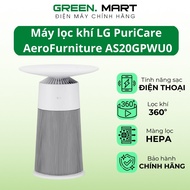 Máy lọc không khí LG PuriCare Aero Furniture AS20GPWU0 Trắng | Lọc không khí AS20GPWU0 360˚ công ngh