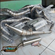 Original r474mf racing full stainless Side Type fizr Alfa sigma Exhaust