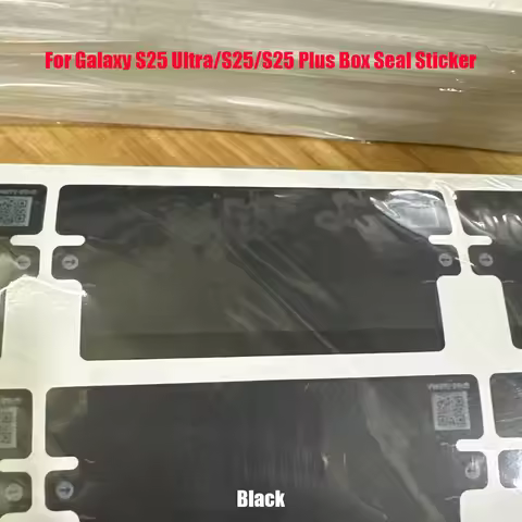 20PCS Sealing Marker Indicator Sticker for Samsung Galaxy S25 ultra S25 Plus S25U S25+Box Label Seal