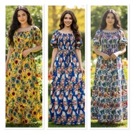 DRESS FLORALS  LABUH FIT 45KG-85KG BELOW