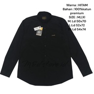 Kemeja Lilac pria lengan panjang polos Baju ungu pria dewasa terbaru kemeja cowok premium distro