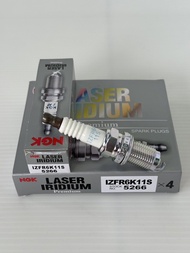 หัวเทียน NGK laser iridium Civic FD ปี06-11Jazz  ปี03-13City ปี03-13 Crv ปี 97-12 เบอร์ IZFR6K11S