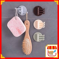 GANTUNGAN UNIQUE - H803 Hanger 3-Prong Wall MountHOOK Multifunctional Hanging/ Multipurpose Hook/