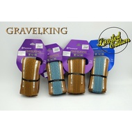 LIMITED EDITION Tyre PANARACER GRAVEL KING SK ASTRAL BLUE &amp; GINGER