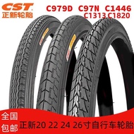 Zhengxin Bicycle Mountain Bike Tire 20/22/24/26 x 1.50 x 1.75 x 1.95 Inner Outer Tube Tire