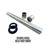 BOSH ARM KLX 150 - BOS FORK SWING AREM KAWASAKI KLX D-TRACKER + BEARING + SEAL (set / paket)