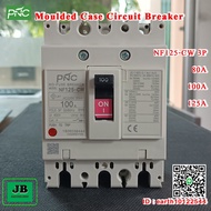 PNC Mould Case Circuit Breaker NF125-CW 2P And NF125-CW 3P Size 80A/100A/125A
