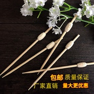 New Style Disposable Fruit Fork Creative Burger Flower Stick Cocktail Sandwich Skewer Fragrant Bambo