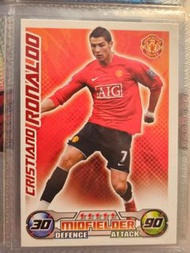 Topps Match Attax Cristiano Ronaldo Card