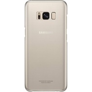 Samsung Galaxy S8 Clear Cover EF-QG950 Gold Original Protective Case