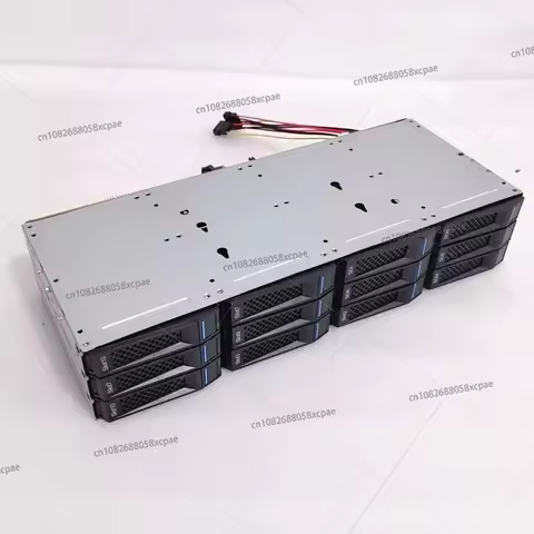 Disassembly 12-Disk 3.5-inch Hard Disk Cage Hot-swappable 8087 Interface D-type 4ping Power Supply S