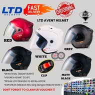 LTD Avent Visorex Helmet (Topi Keledar LTD AVENT Original) - Saiz L