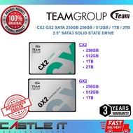 TeamGroup CX2 GX2 SATA 250GB 256GB / 512GB / 1TB / 2TB 2.5" SATA3 2.5 Inch Solid State Drive SSD