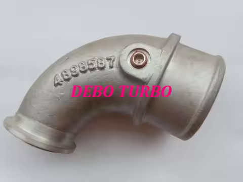 NEW HE200WG HE221W HE221W Turbo Turbocharger Elbow Air Transfer Pipe # 4898587 4946412 5291436