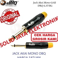 Jack Akai Mono Dbq Gold Jek Jac Jak Mic Mik Microphone Mikropon