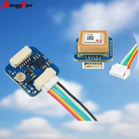 Matek Systems M10Q-5883 72 Channel SAM-M10Q GPS & QMC5883L Digital AirSpeed 4~9V With Compass Module