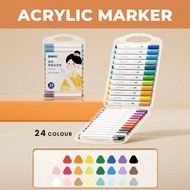 ENMY Acrylic Marker Pen Acrylic Paint Drawing Colouring Painting Art Multi Surface Use Marker Pen