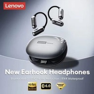 聯想 LE503 開放式無線 ENC 藍牙耳機 藍牙V6  Hifi 音質(黑色) - 平行進口
