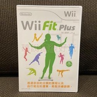 領券免運 現貨在台 近全新 無刮 中文版 Wii Fit Plus 塑身 加強版 平衡板 平衡版 遊戲 75 V243