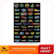 Remixer DJ Stickers - SAVING PACKAGE Contains 45 Stickers - 69 PROJECT AJY ONE ZERO MCPC