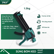 Súng Xanh Trợ Lực Cao Cấp - Súng Bắn Keo Trợ Lực 7N7 Dụng Cụ Thi Công Cao Cấp