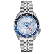 Seiko 5 Sports GMT SSK029K1 SSK029 SSK029K Automatic Ice Blue Limited Edition Watch