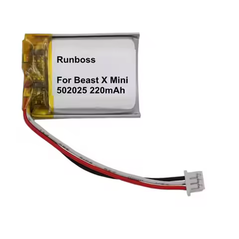 Battery For Wlmouse Beast X Mini / BeastX Teardown Gaming Mouse 220mAh ( 402025 502025 ) 350mAh ( 50