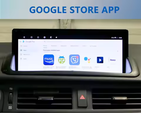 CT200H Android 14 Qualcomm For Lexus CarPlay Car Radio Stereo GPS Navigation Android auto 10.25Inch