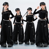 Hiphop Costume Kids Crop Top Kids Girl Jazz Dance Costume Kids Kids Dance Outfit Hip Hop Shirt Kpop 