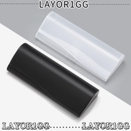 LAYOR1GG Glasses Storage Box, Frosted Portable Glasses , Durable Simple Eyeglass  Glasses Accessorie