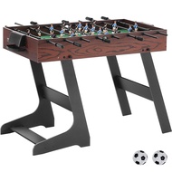 VEVOR Foosball Table， 48inches, 55 inches, Indoor Full Size Foosball Table for Home, Family, and Gam