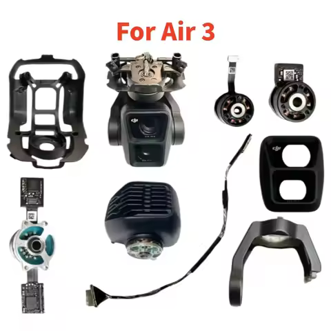 Complete Gimbal Camera For DJI Air 3 PTZ Cable Vibration Damper Camera Frame Gimbal Motor Yaw Arm Gi