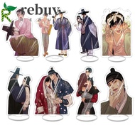 REBUY Korean Manga Anime Acrylic Stands, Acrylic Painter of The Night Game Painter of The Night Acrylic Stands, Korean BL Two-sided Painter of The Night Character Model Gift