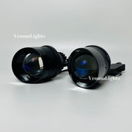 [NEW] IBRIGHT SEPASANG FOGLAMP BLUE LENS C613 CAHAYA FLAT 3 INCH FOGLAMP HONDA TOYOTA ADA BREKET UNI