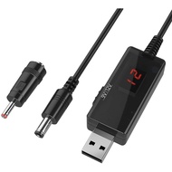 USB to 9v, 5v to 12v Step Up,USB Cable DC 5V Boost to 9V 12V Voltage Converter 1A Step-up