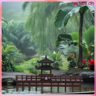 Fish Tank Aquarium Ornament Landscape Gazebo Mini Decoration Decorative Statues  uiran2