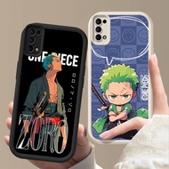 Shockproof Casing for OPPO Reno 4 5 6e Find X3 Lite Realme C65 Narzo N53 N63 FF-27 One Piece Roronoa