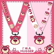 Cute printed fabric mask strap