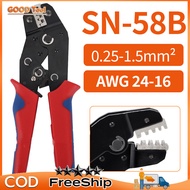 Cos SN-58B head pliers, jaw 0.25 - 1.5mm2 (23 - 16 AWG) used for home electrical systems, cars, moto