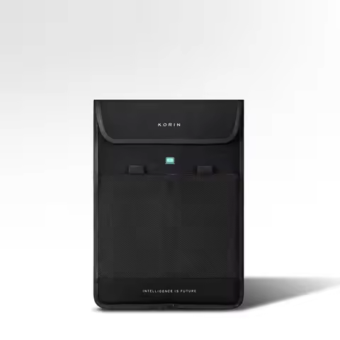 Korin Designs Men Women 16 inch Laptop Sleeve Bag For Business Travel Black