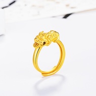 【Murah】999足金招财转运貔貅戒指 Pixiu Ring Jewelry