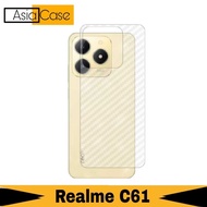 Garskin Realme C61 Skin Carbon Hydrogel Back Cover